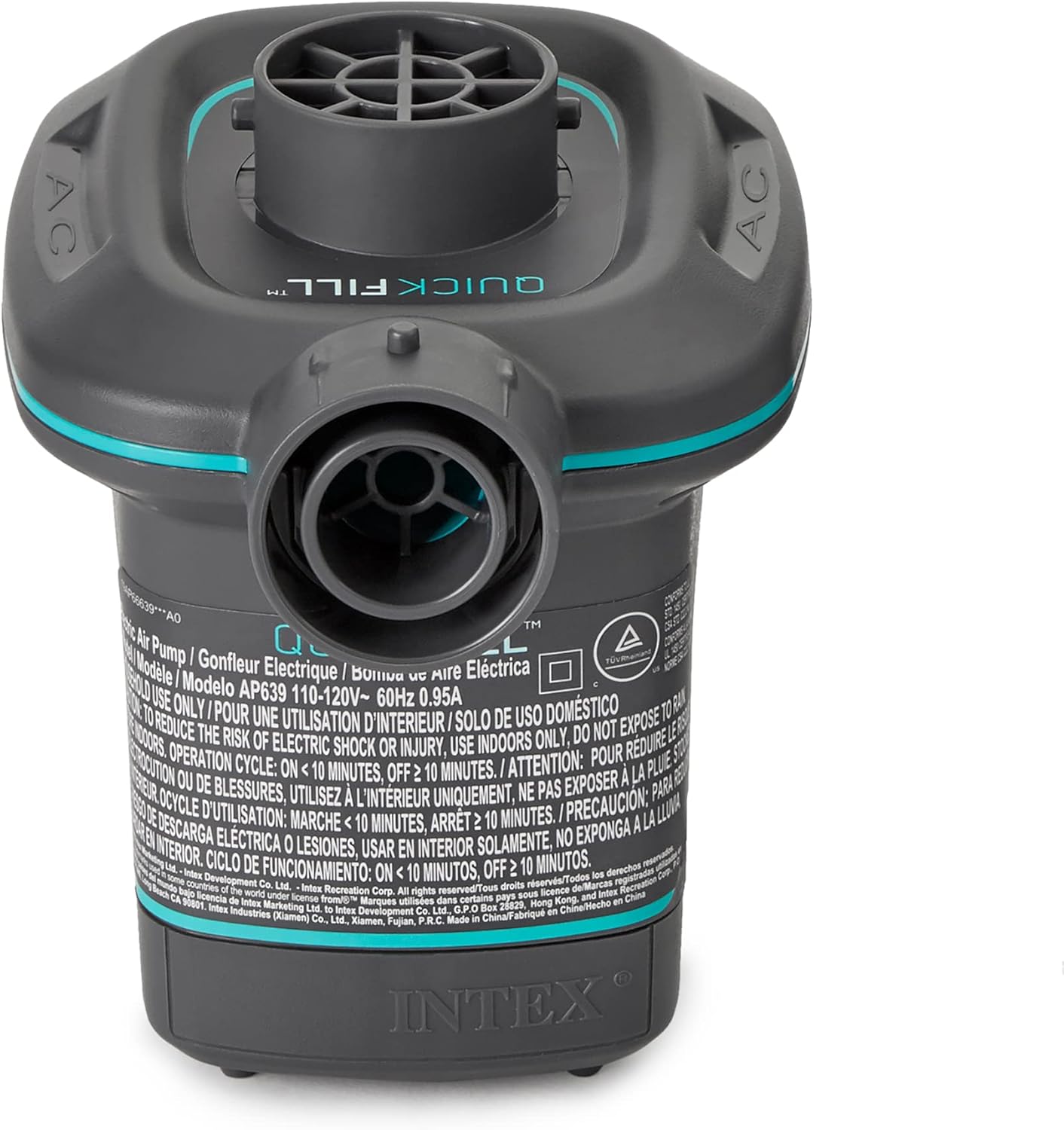 INTEX QuickFill Electric Air Pump INTEX QuickFill Electric Air Pump
